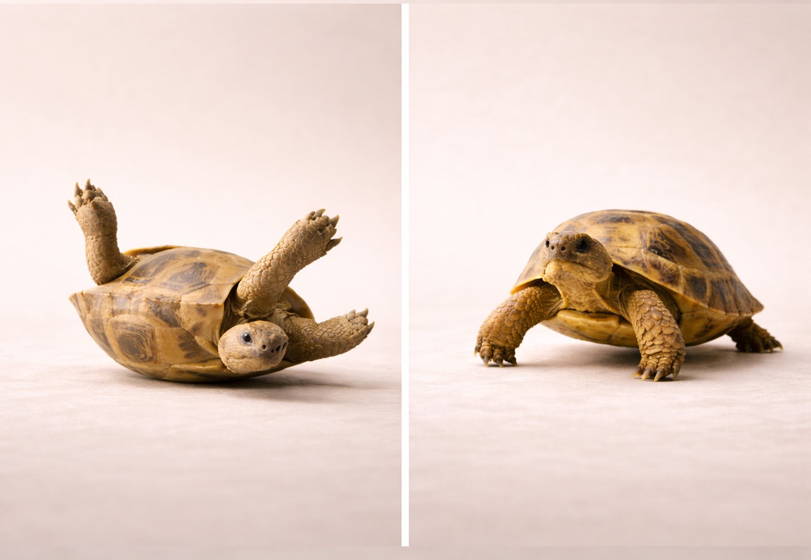 Before and after example of a stuck website versus an improved high-performing website