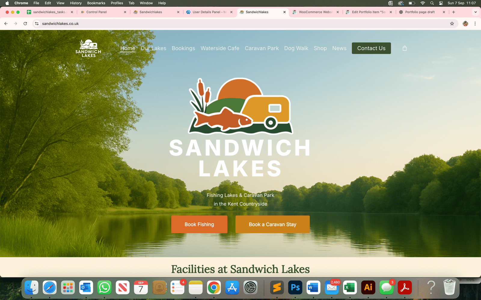 Sandwich Lakes After