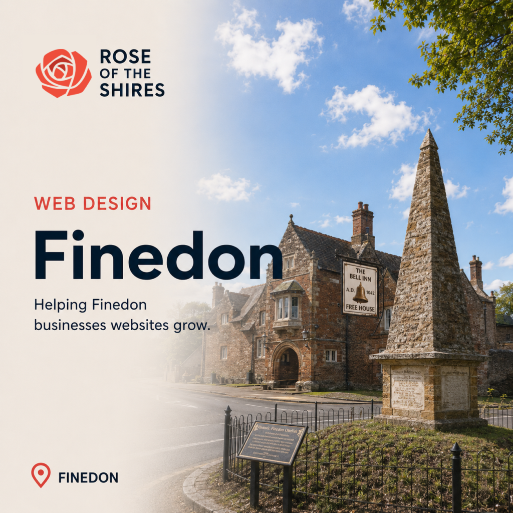 Finedon - Web Design